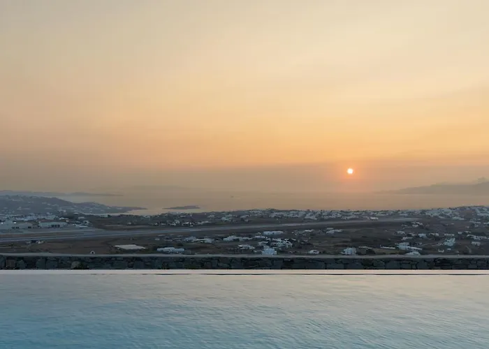 ベッド・アンド・ブレックファスト Sunset Hill Mykonos Town